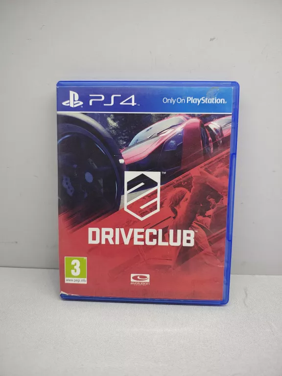 GRA NA PS4 DRIVECLUB