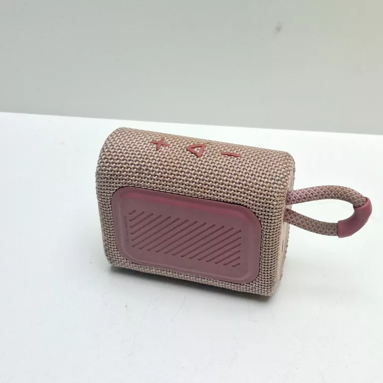 GŁOŚNIK JBL GO 3 RÓŻOWY