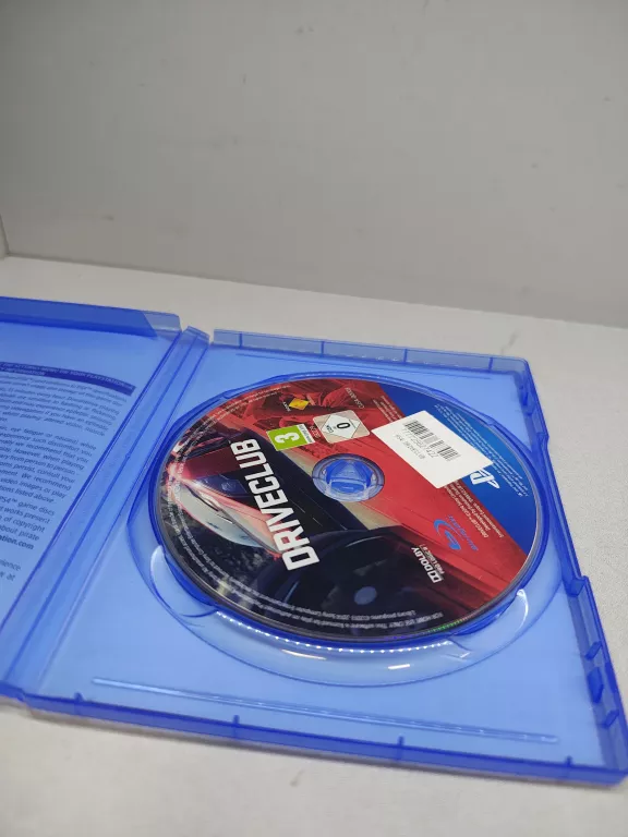 GRA NA PS4 DRIVECLUB