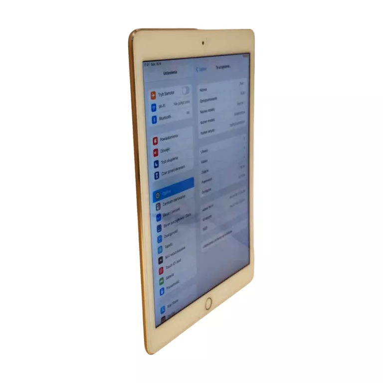 TABLET APPLE IPAD AIR 2 8/16 GB 6TH GEN. MODEL A1566 ZŁOTY + ŁADOWARKA