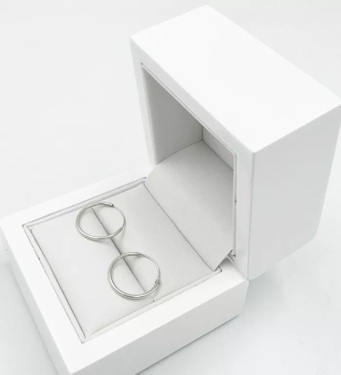 SREBRNE KOLCZYKI KÓŁKA PR 925 W 0,46 GR