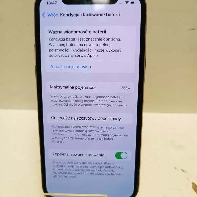 TELEFON IPHONE 11 PRO 512 GB 75 BAT