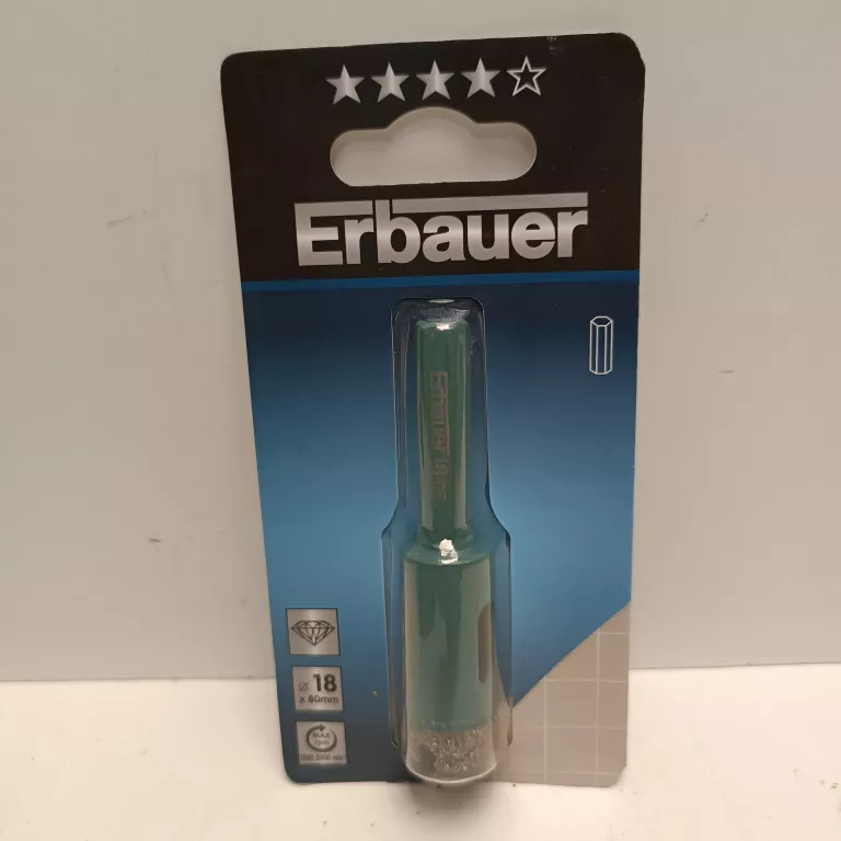 OTWORNICA DIAMENTOWA ERBAUER DRY HEX 18 MM
