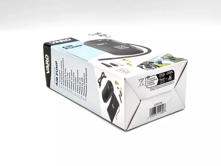 KOMPRESOR PRZENOŚNY VARO VAR10082/25 8V 2500MAH 10.3BAR 150PSI