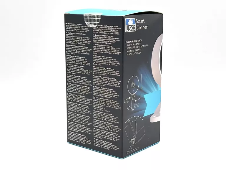 INTELIGENTNA WEWNĘTRZNA KAMERA IP LSC SMART CONNECT 1080P HD
