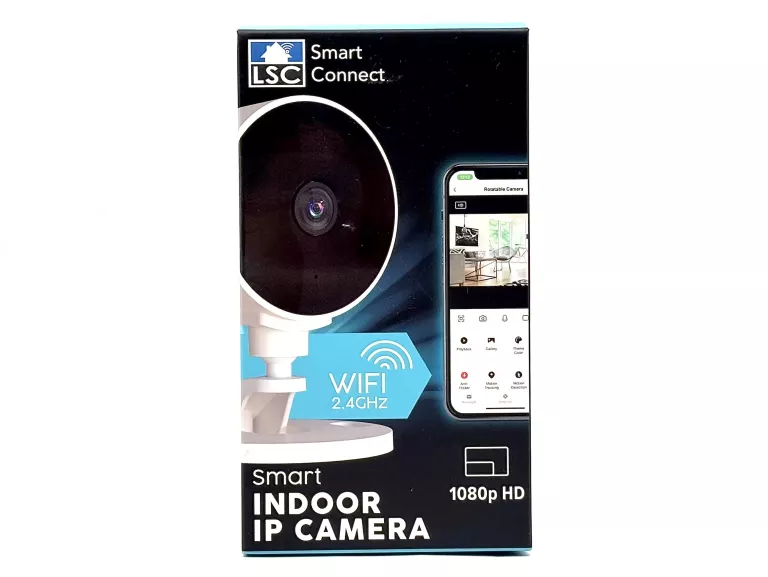 INTELIGENTNA WEWNĘTRZNA KAMERA IP LSC SMART CONNECT 1080P HD