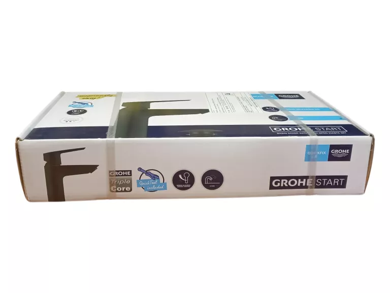 BATERIA UMYWALKOWA STOJĄCA GROHE START CZARNY
