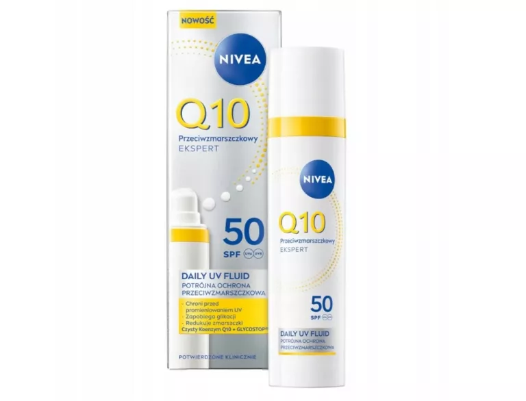 NIVEA Q10 PRZECIWZMARSZCZKOWY EKSPERT KREM DO TWARZY UV FLUID SPF50 40ML