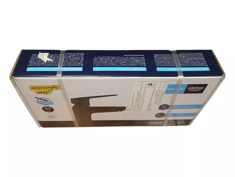 BATERIA UMYWALKOWA STOJĄCA GROHE START CZARNY