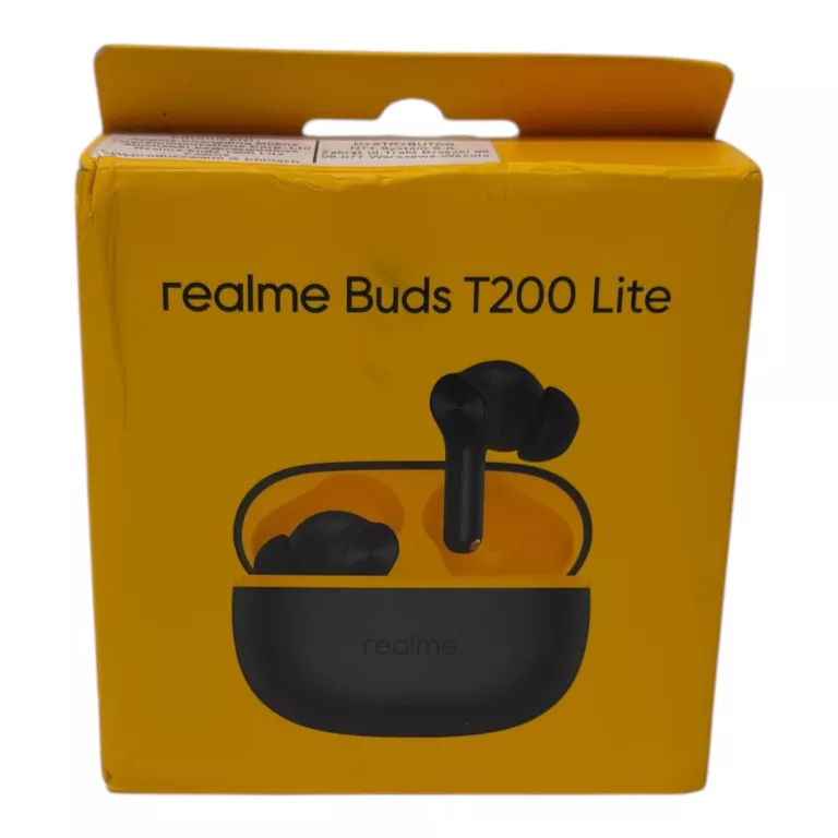 SŁUCHAWKI BEZPRZEWODOWE REALME BUDS T200 LITE - IDEAŁ! OKAZJA!
