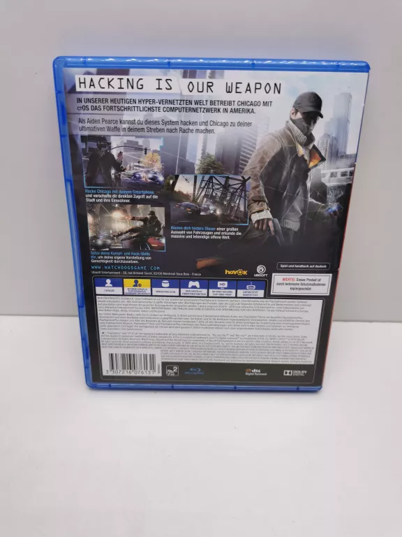 GRA NA PS4 -> WATCH DOGS