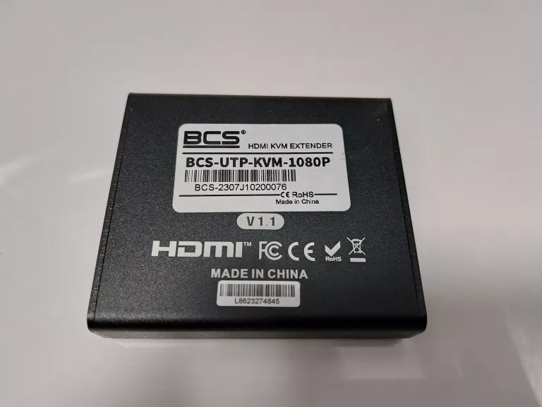 BCS-UTP-KVM-1080P ZESTAW KONWERTERÓW DO PRZESYŁU SYGNAŁU HDMI ORAZ USB
