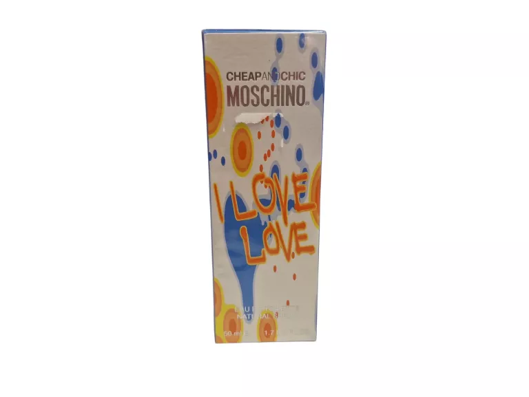 MOSCHINO I LOVE LOVE 50ML WODA TOALETOWA DLA KOBIET DAMSKA