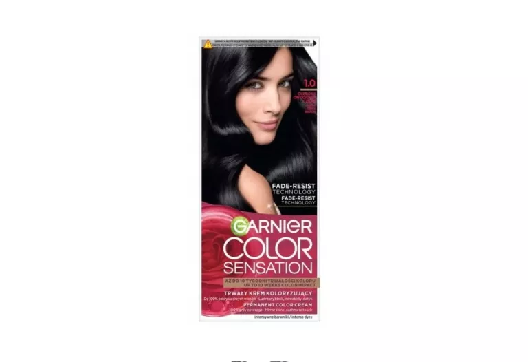 GARNIER COLOR SENSATION 1.0 GŁĘBOKA ONYKSOWA CZERŃ