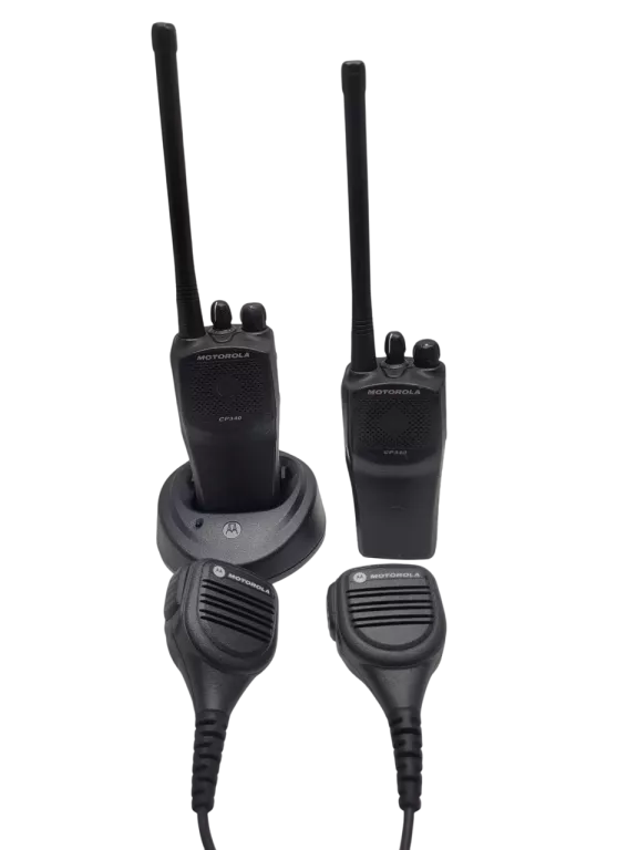 RADIOTELEFON MOTOROLA CP340 2SZT | ŁADOWARKA | ZESTAW