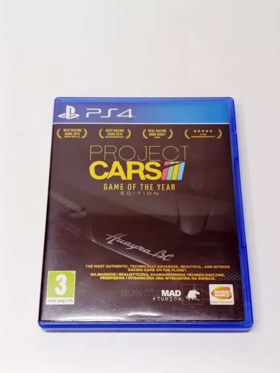 GRA NA PS4 PROJECT CARS