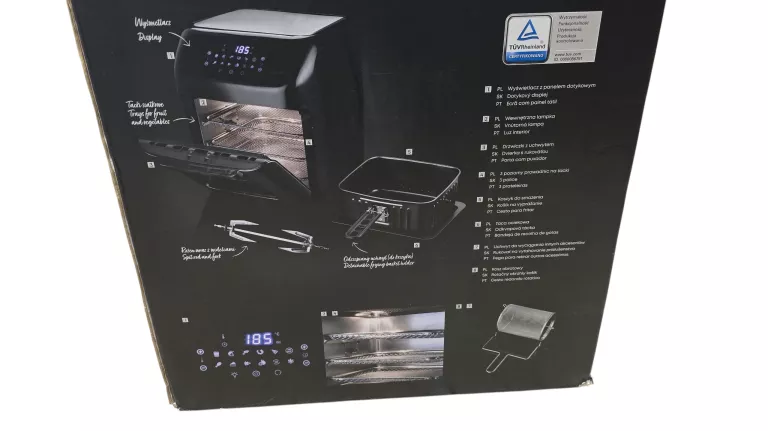FRYTKOWNICA BEZTŁUSZCZOWA AIRFRYER HOFFEN EXPERT AK-2749 1800W 12L