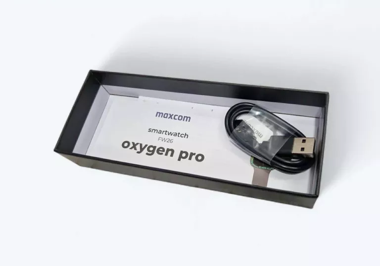SMARTWATCH MAXCOM OXYGEN - ŚWIETNY STAN!!!
