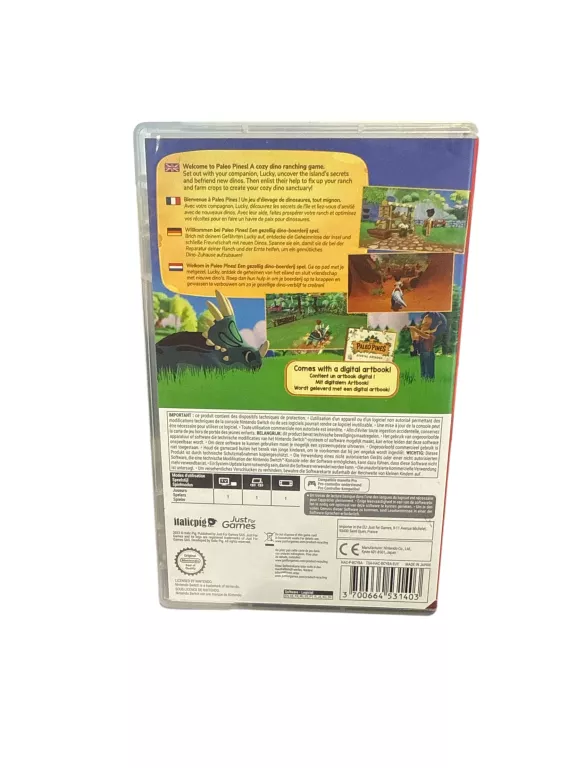 PALEO PINES THE DINO VALLEY NINTENDO SWITCH