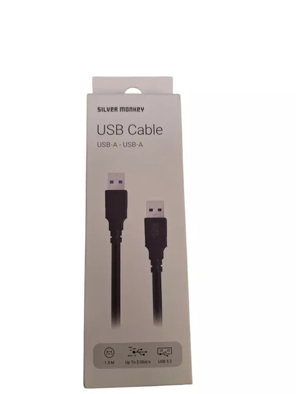 KABEL SILVER MONKEY KABEL USB-A - USB-A 3.0 1,5M