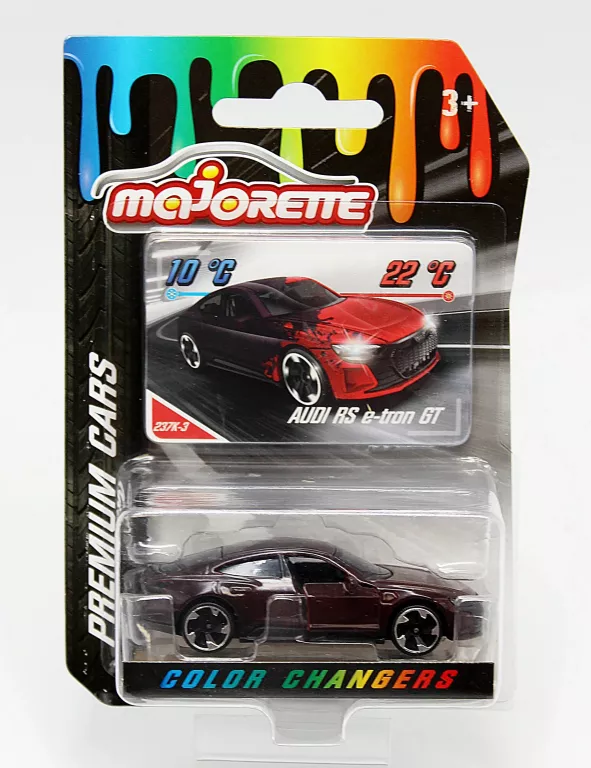 AUTKO MAJORETTE PREMIUM CARS COLOR CHANGERS AUDI RS E-TRON GT (237K-3)