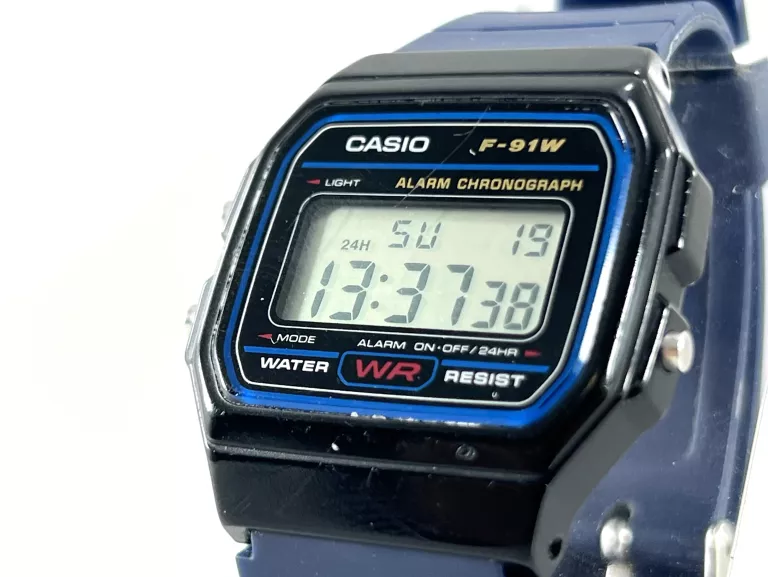 CASIO ZEGAREK MĘSKI F-91 F-91W