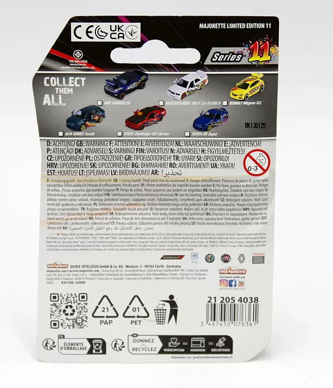 AUTKO MAJORETTE LIMITED EDITION SERIA 11 GMC HUMMER EV 231C-4