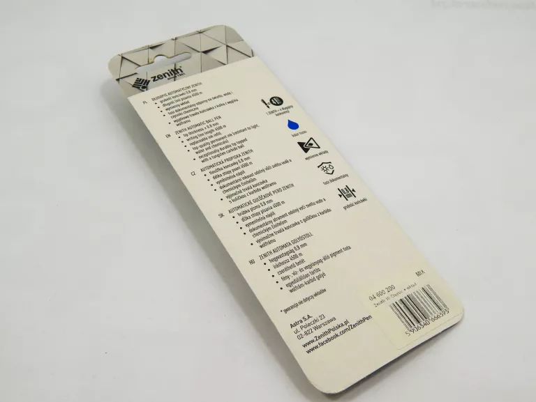 DŁUGOPIS AUTOMATYCZNY ZENITH 10 + WKŁAD