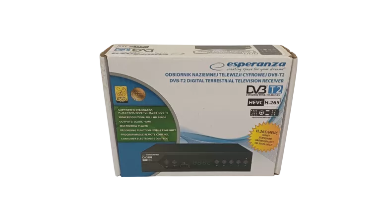 DEKODER DVBT2 ESPERANZA EV107P