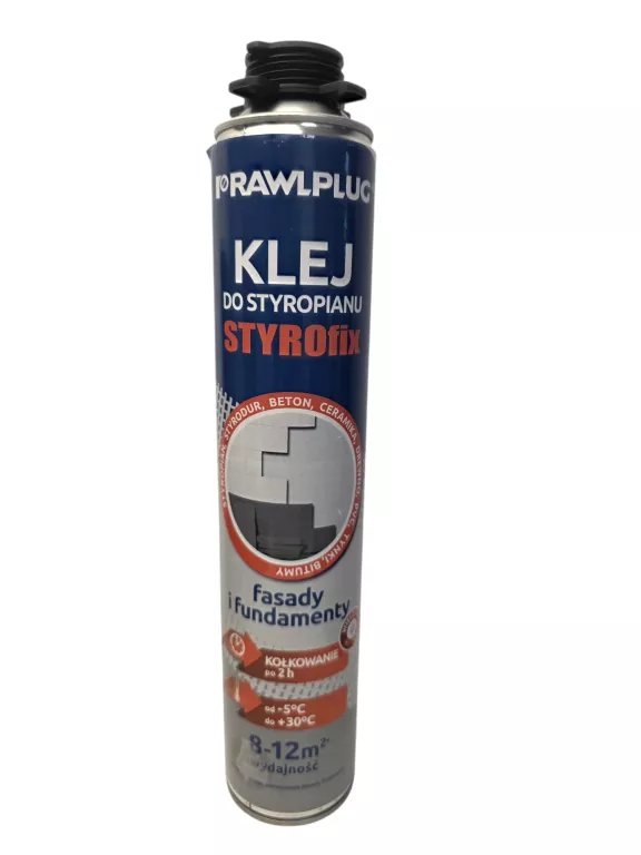 KLEJ DO STYROPIANU RAWLPLUG 750ML (WAŻNE DO 02,09,2026R.)