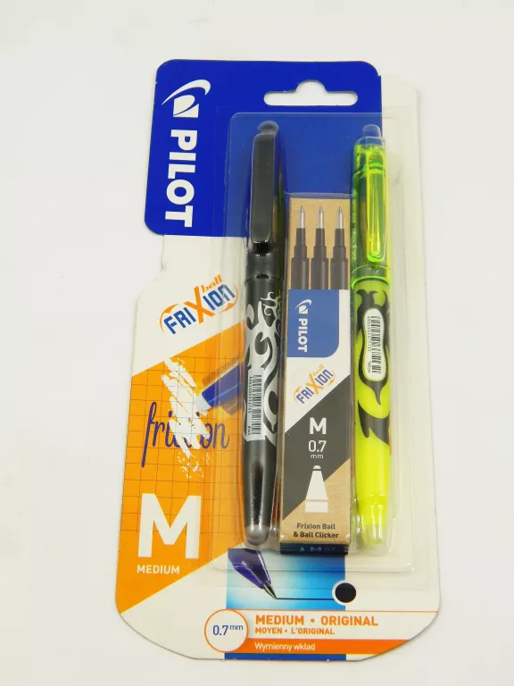 ZESTAW PILOT FRIXION CLICKER 0,5 CZARNY