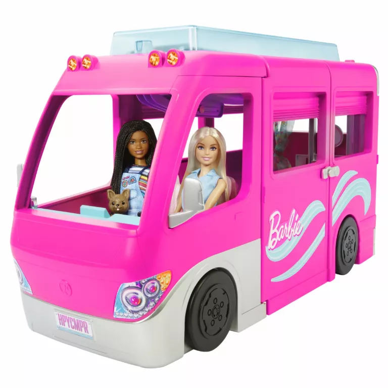 LALKA BARBIE KAMPER MARZEŃ WIELKIE AUTO LALEK