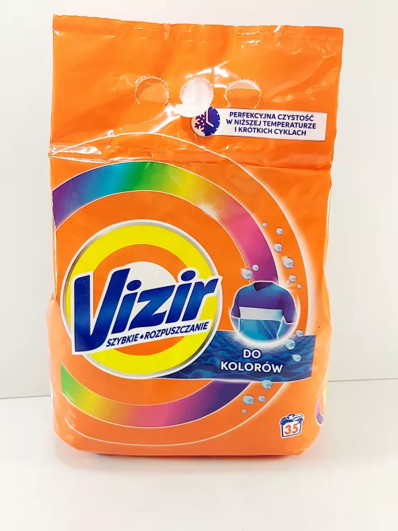 VIZIR AQUA PUDER PROSZEK COLOR -1,92 KG , 35 PRAŃ