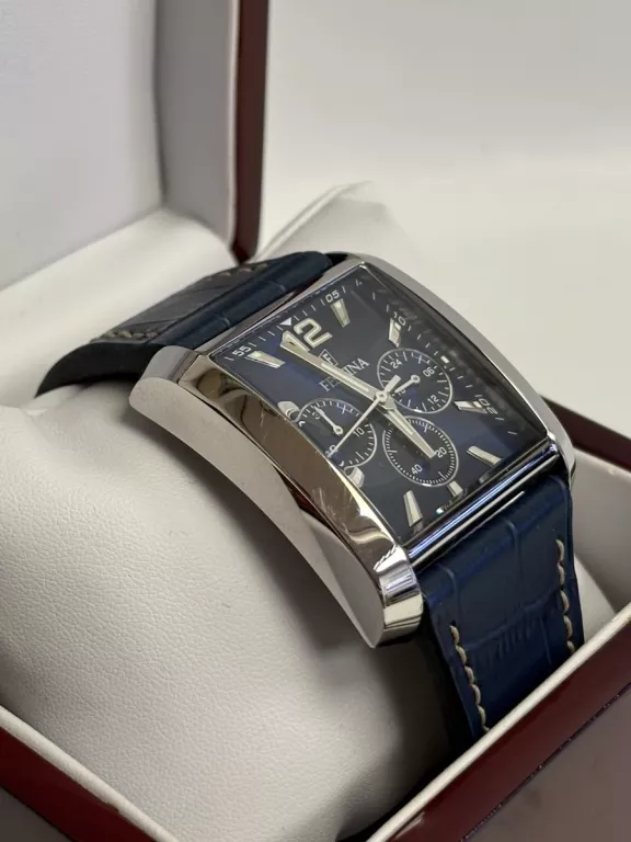 FESTINA SKÓRZANY NIEBIESKI FESTINA TIMELESS CHRONOGRAPH UF20636/2