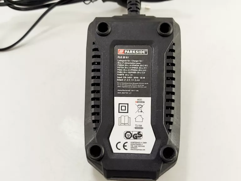 ŁADOWARKA PARKSIDE 20V LI-LON