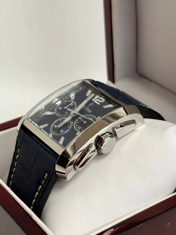 FESTINA SKÓRZANY NIEBIESKI FESTINA TIMELESS CHRONOGRAPH UF20636/2