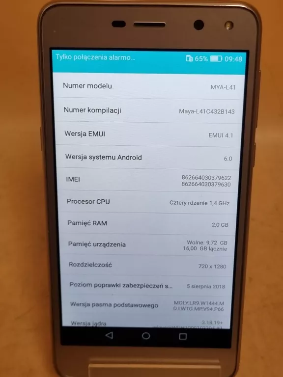 TELEFON HUAWEI Y6 2/16GB AND6,0