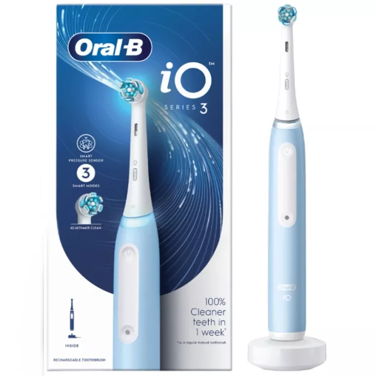 BRAUN ORAL-B SZCZOTECZKA ELEKTRYCZNA IO 3 BLUE