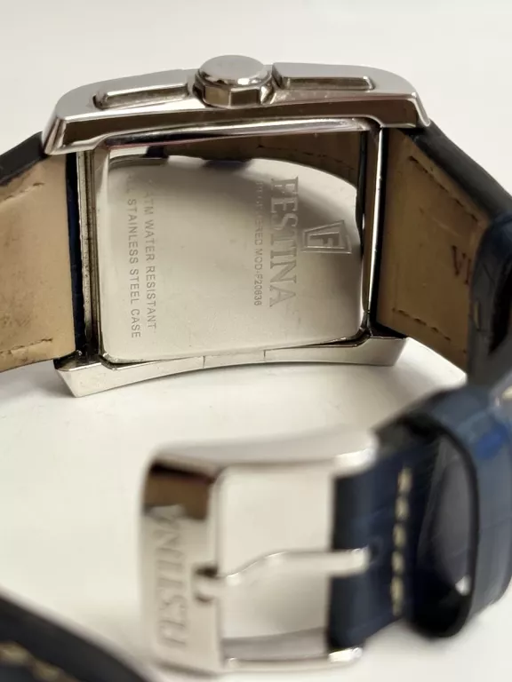FESTINA SKÓRZANY NIEBIESKI FESTINA TIMELESS CHRONOGRAPH UF20636/2