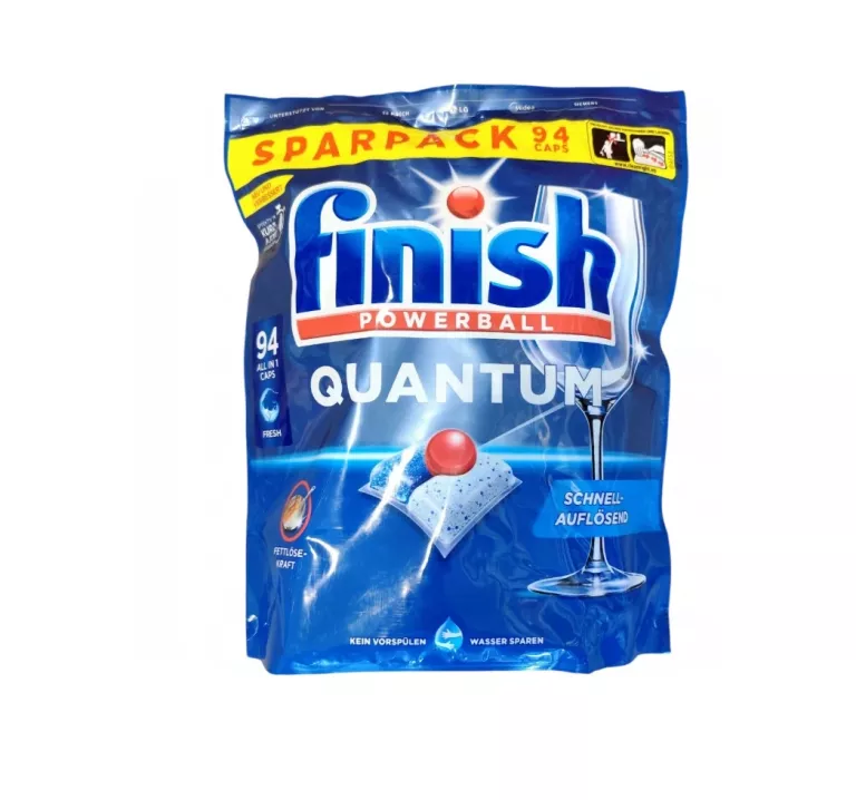 FINISH POWERBALL QUANTUM CITRUS KAPSUŁKI DO ZMYWARKI 0,977 KG 94 SZT