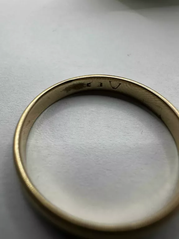ZŁOTA OBRĄCZKA PR. 585 WAGA: 2,41G ROZMIAR: 20