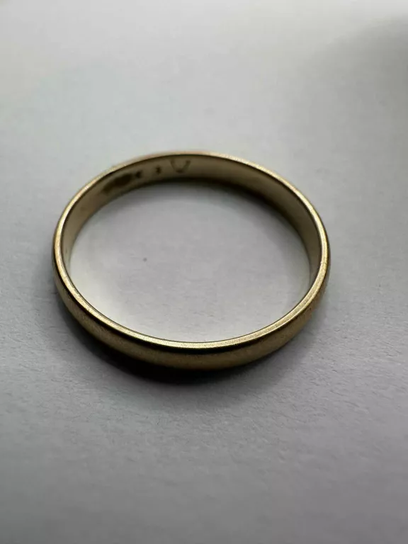 ZŁOTA OBRĄCZKA PR. 585 WAGA: 2,41G ROZMIAR: 20
