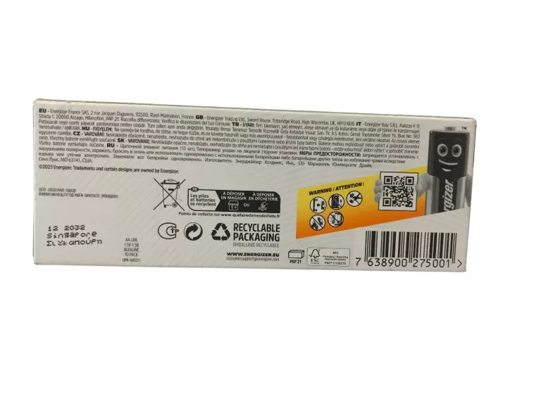 BATERIE ENERGIZER AA 10 SZTUK