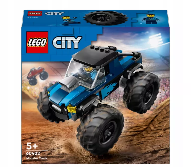 LEGO CITY NIEBIESKI MONSTER TRUCK 60402