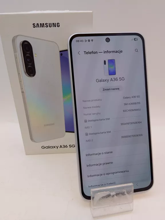 TELEFON SAMSUNG GALAXY A36 5G 6/128GB KOMPLET