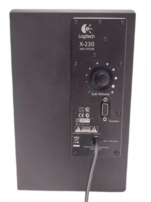 LOGITECH X-230 GŁOŚNIKI 2.1