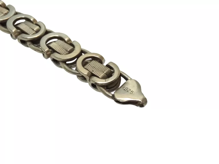 SREBRNA BRANSOLETA 41,33G/925/22CM