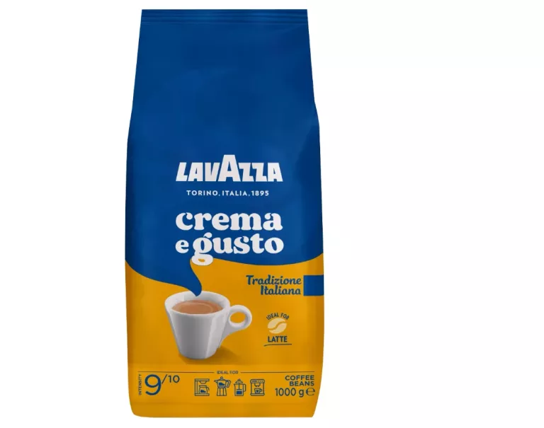 KAWA ZIARNISTA LAVAZZA CREMA EGUSTO TRADIZIONE ITALIANA 9/10 1KG