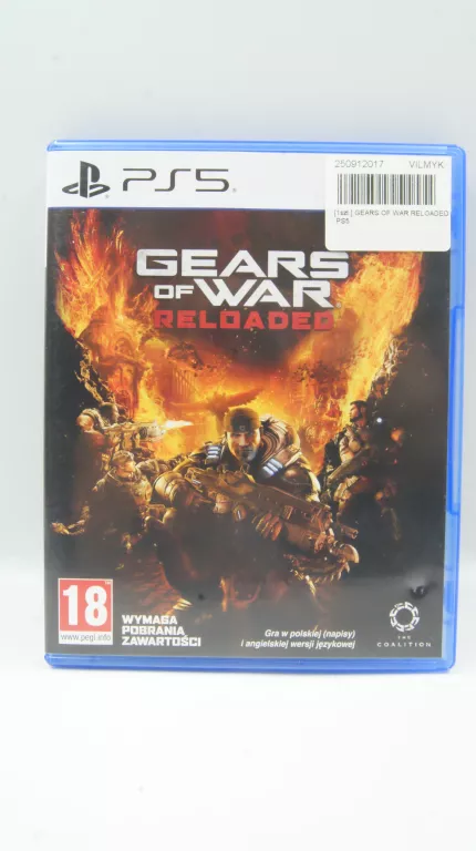 GRA GEARS OF WAR: RELOADED NA KONSOLĘ PLAYSTATION 5 PS5