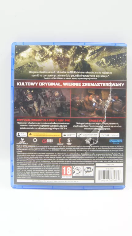 GRA GEARS OF WAR: RELOADED NA KONSOLĘ PLAYSTATION 5 PS5